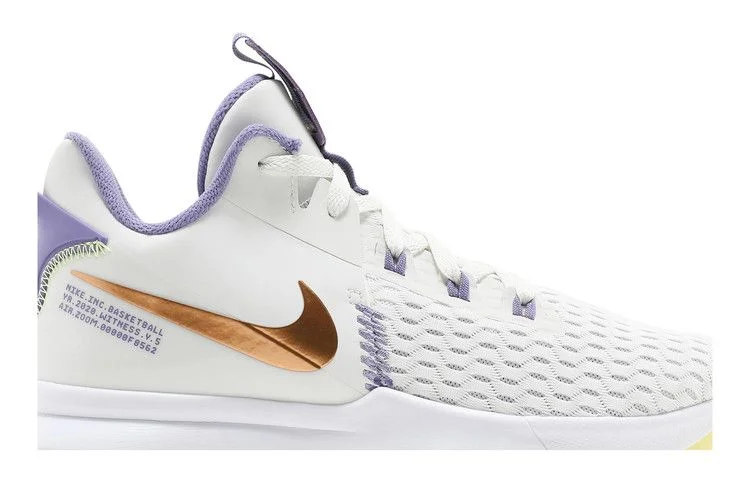 Кроссовки Nike LeBron Witness 5 'Summit White Metallic Bronze'