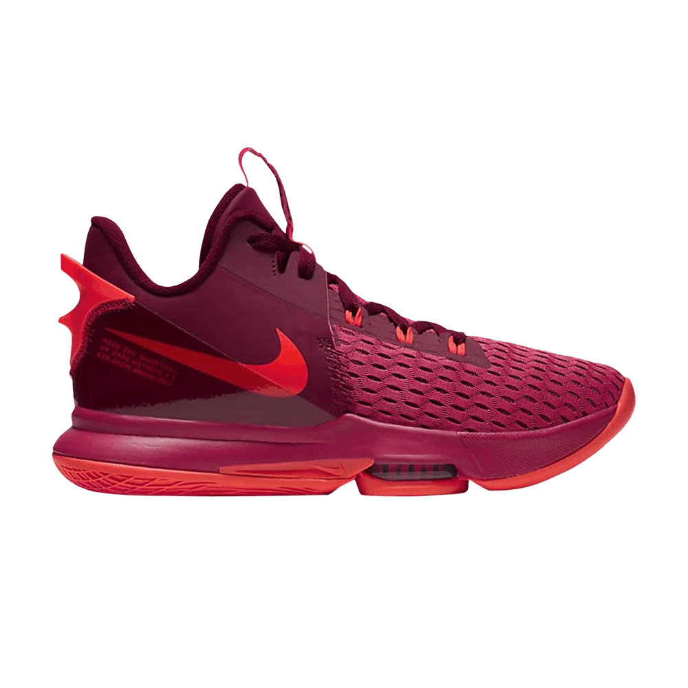 Кроссовки Nike LeBron Witness 5 'Gym Red Crimson'