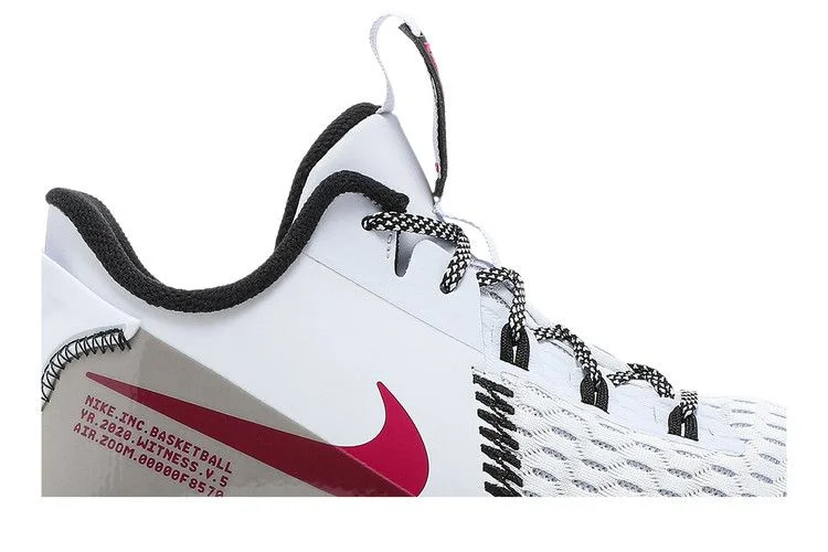 Кроссовки Nike LeBron Witness 5 GS 'Grey Fireberry'