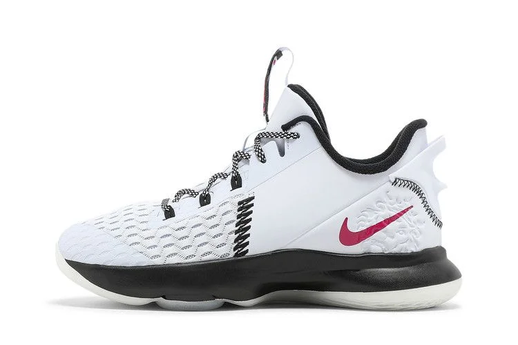 Кроссовки Nike LeBron Witness 5 GS 'Grey Fireberry'