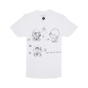 88rising Year of the Ox Blueprint T shirt White 1