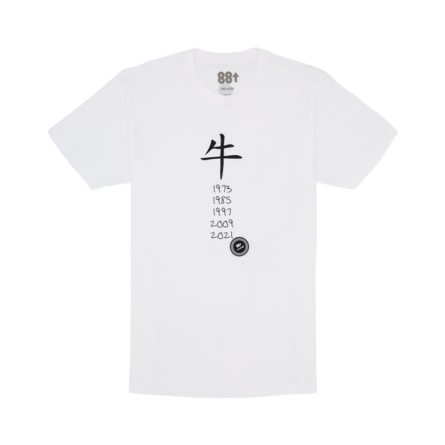 88rising Year of the Ox Blueprint T shirt White