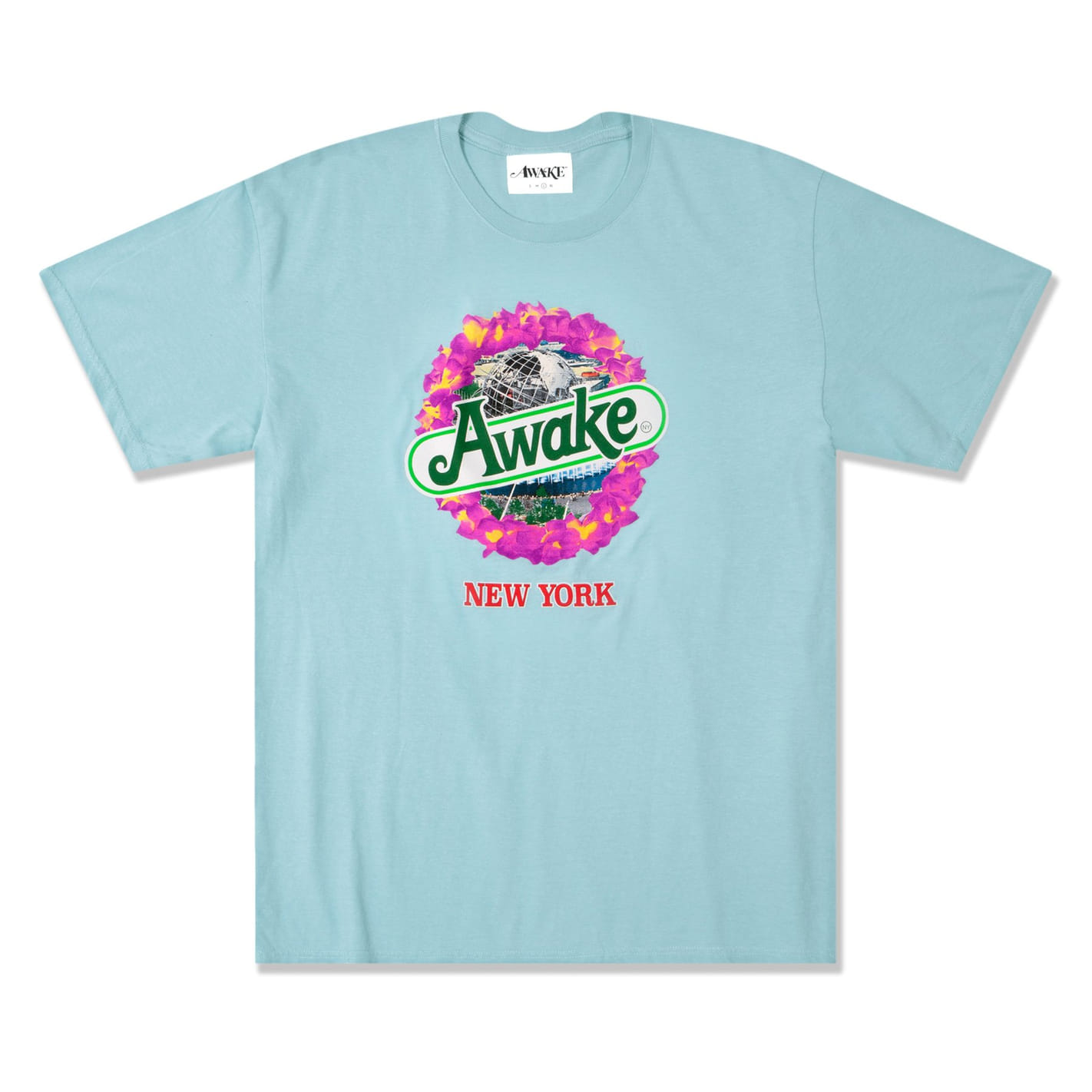 Awake Strawberry Kiwi T shirt Glacier