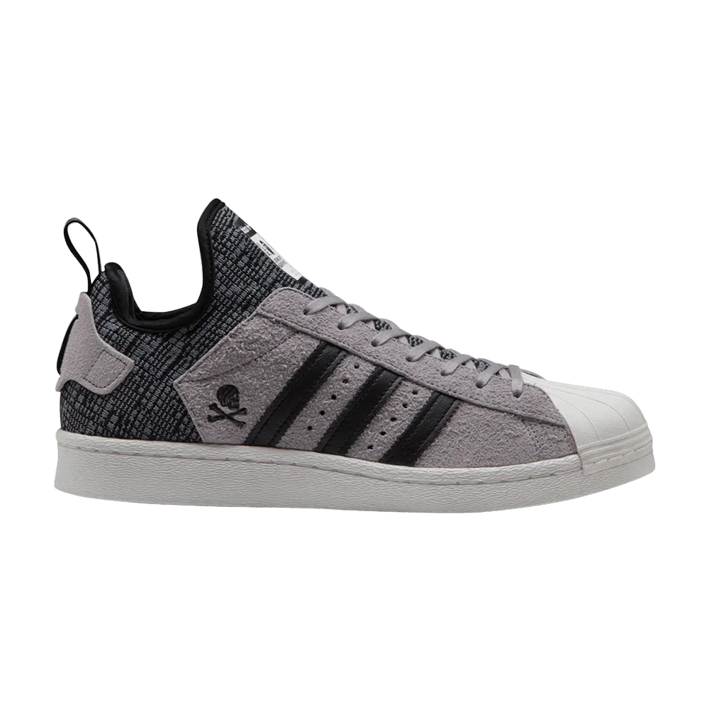 Кроссовки A Bathing Ape x Neighborhood x adidas Superstar Boost 'Grey Black'
