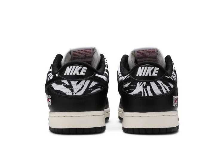 Кроссовки Quartersnacks x Nike Dunk Low SB 'Little Debbie’s Zebra Cakes'