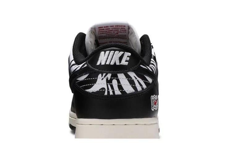 Кроссовки Quartersnacks x Nike Dunk Low SB 'Little Debbie’s Zebra Cakes'