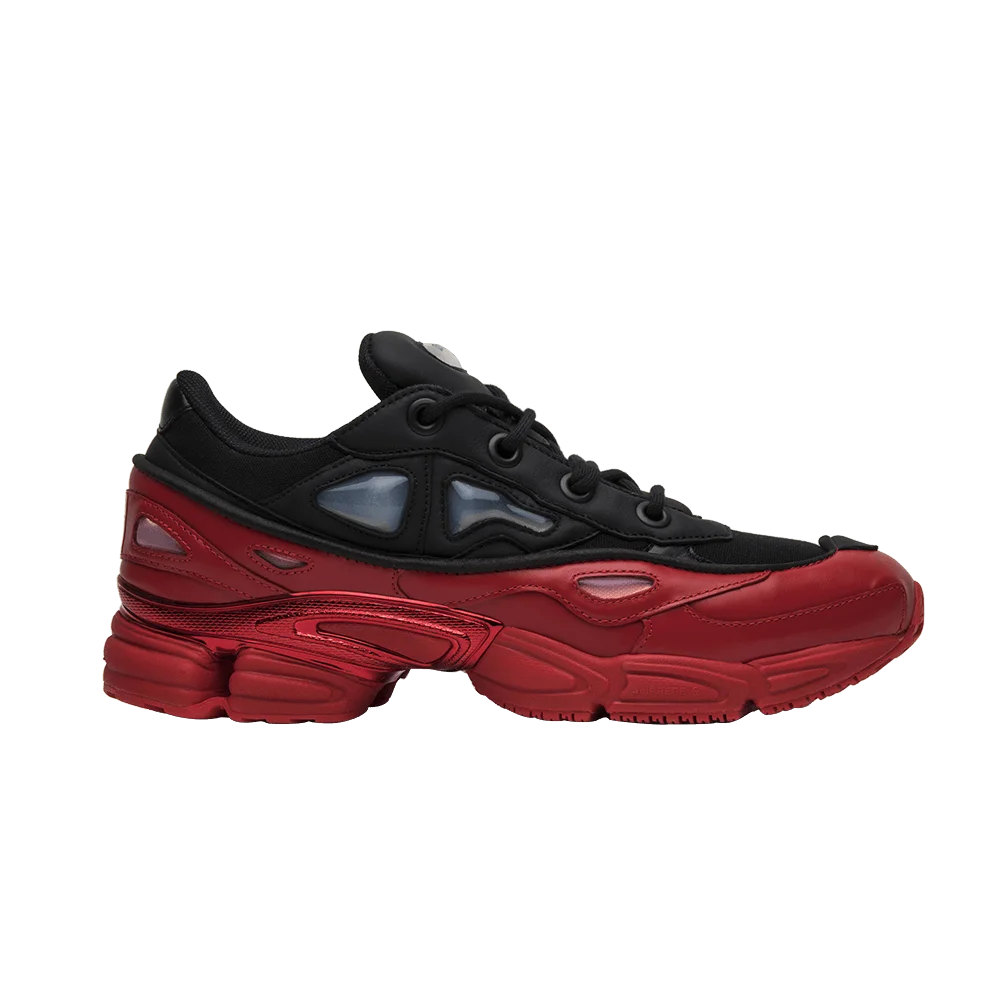 Кроссовки Raf Simons x adidas Ozweego 3 'Core Black Scarlet'