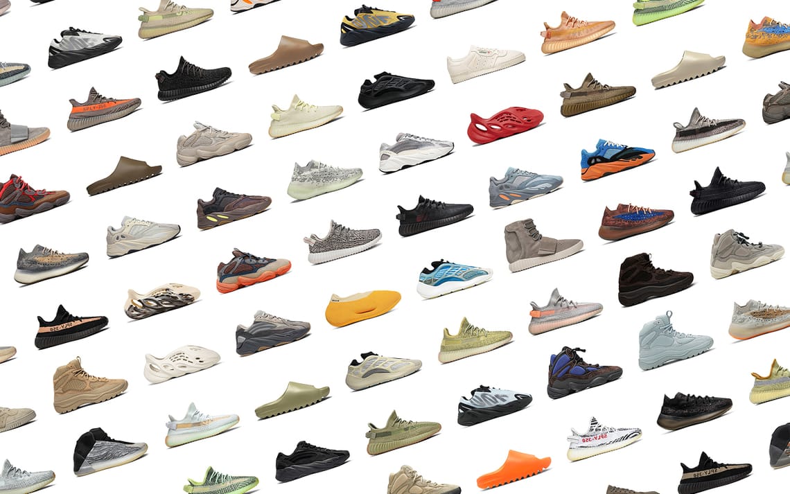Все кроссовки adidas YEEZY, которые когда-либо выпускались