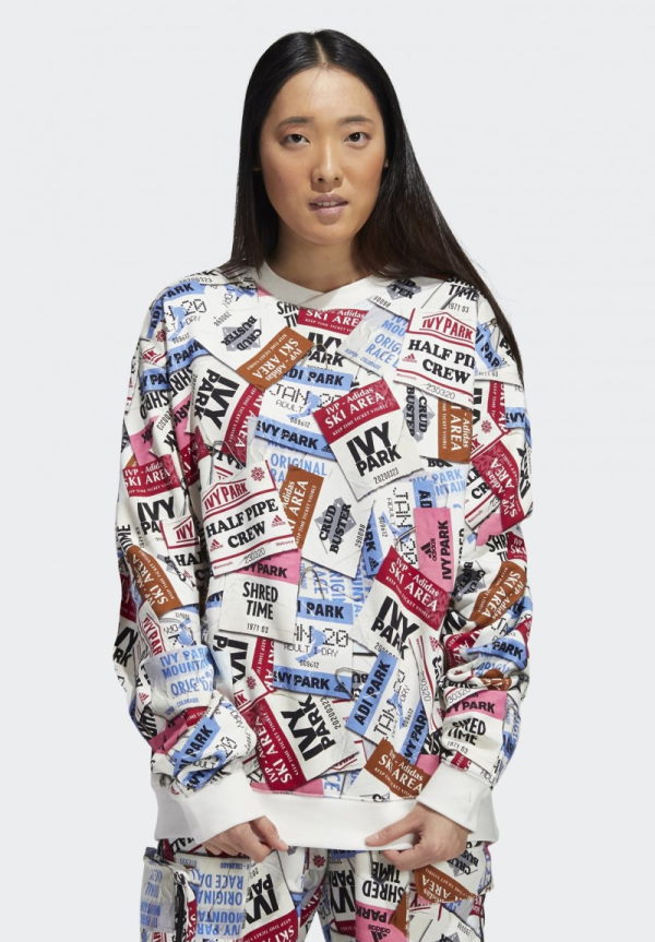 Ivy park ski tag sweatshirt hotsell