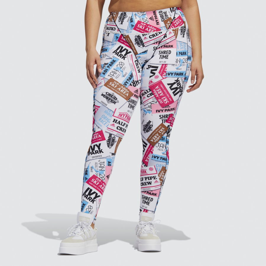 Тайтсы adidas Ivy Park Ski Tag Tights (Plus Size) Multicolor