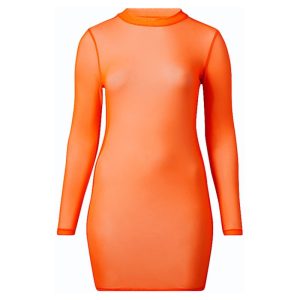 adidas Ivy Park Swim Cover Up Dress Plus Size Solar Orange