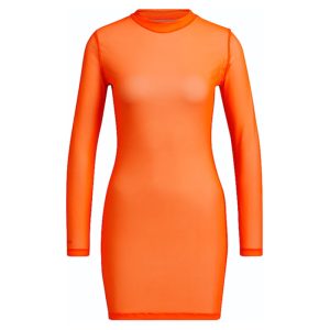 adidas Ivy Park Swim Cover Up Dress Solar Orange