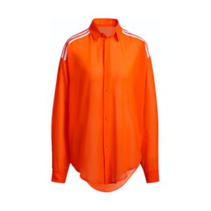 adidas Ivy Park Swim Cover Up Shirt Solar Orange