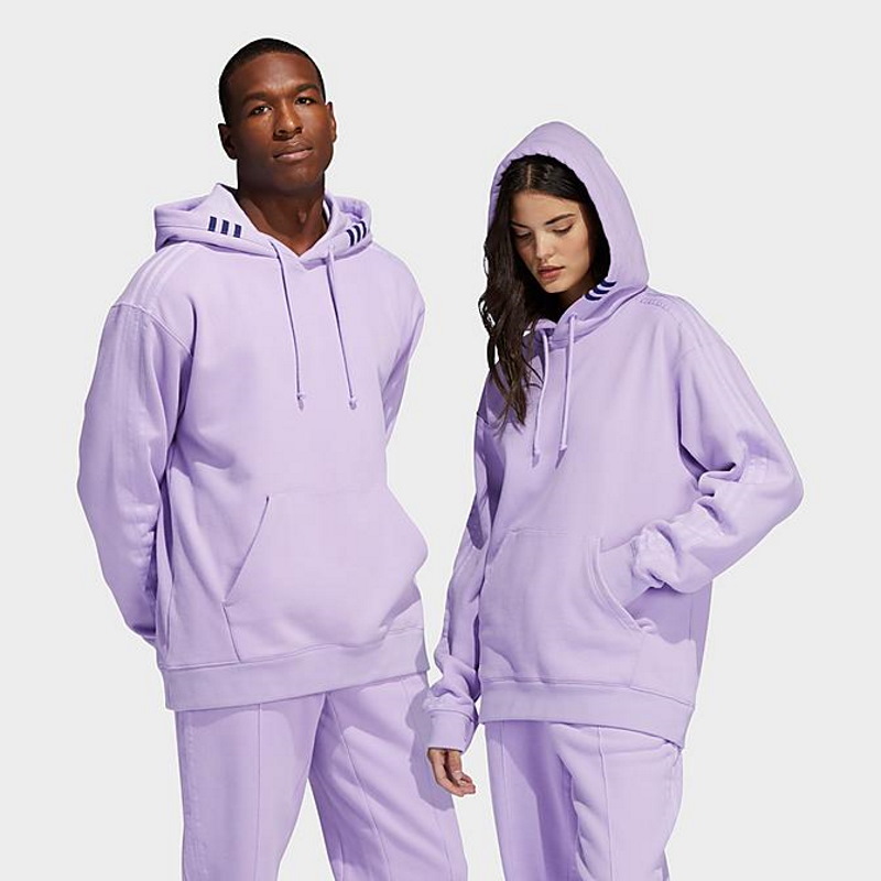 adidas Ivy Park Terry Hoodie All Gender Purple Glow