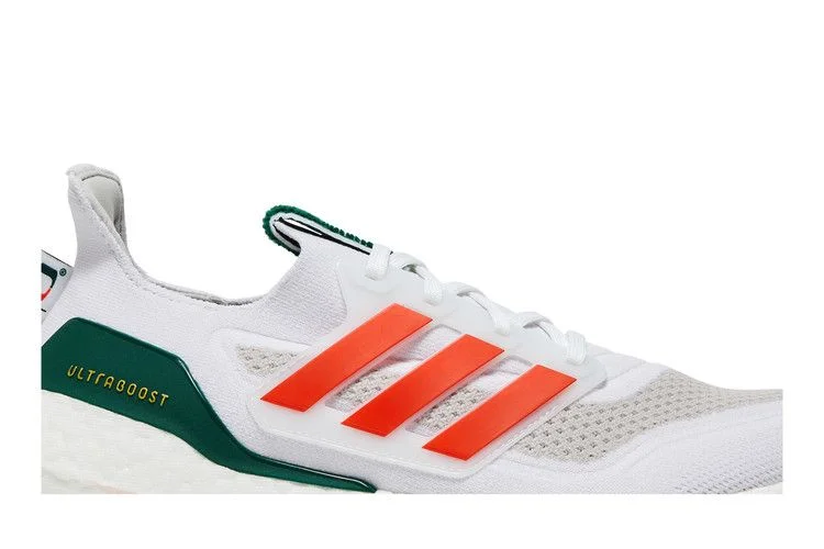 Кроссовки Adidas UltraBoost 21 'NCAA Pack - Miami'
