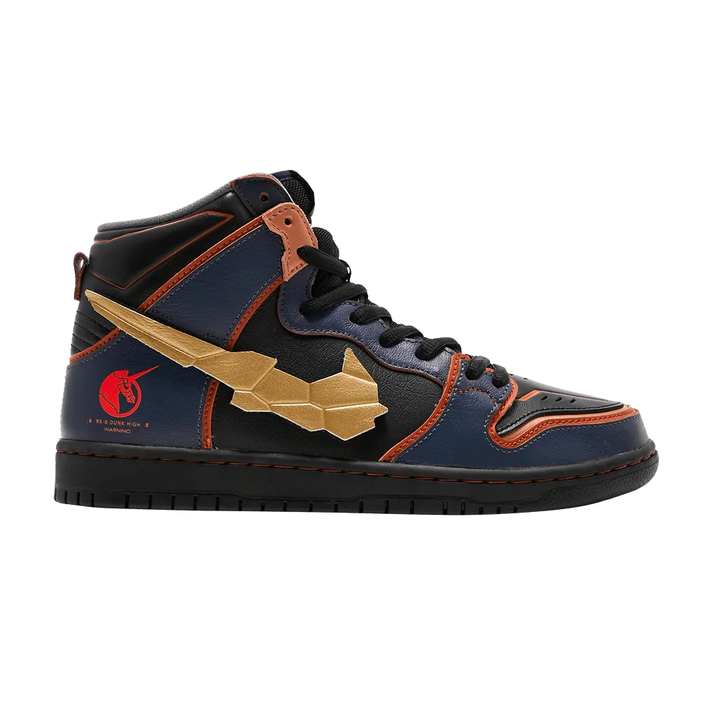 Кроссовки Gundam x Nike Dunk High SB 'Project Unicorn - Banshee Norn'