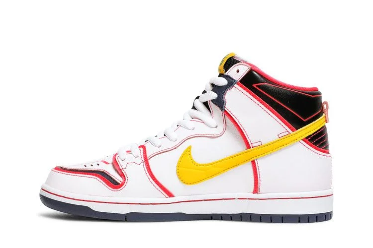 Кроссовки Gundam x Nike Dunk High SB 'Project Unicorn - RX-0'
