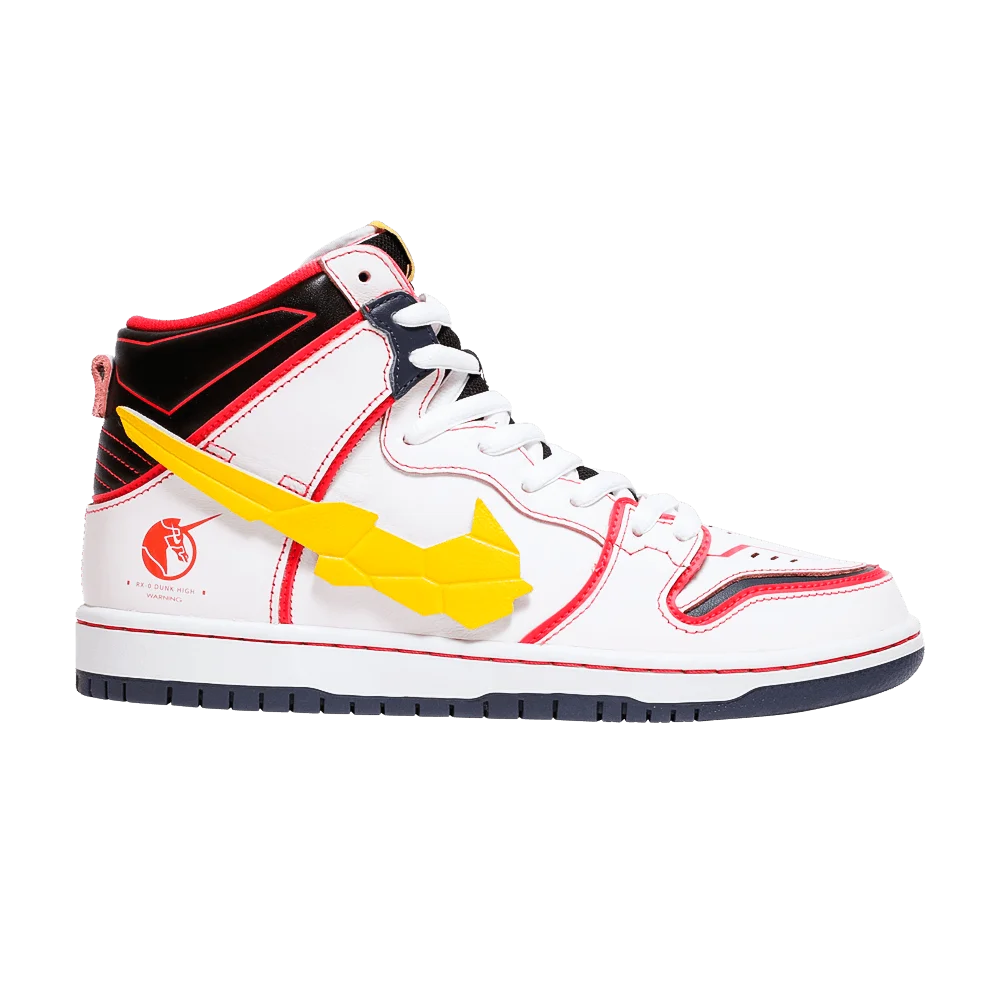 Кроссовки Gundam x Nike Dunk High SB 'Project Unicorn - RX-0'