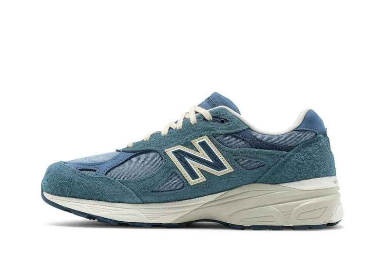 Кроссовки Levi's x New Balance 990v3 Made In USA 'Mallard Blue'