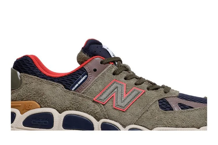 Кроссовки Salehe Bembury x New Balance 574 YURT 'Team Forest Green'