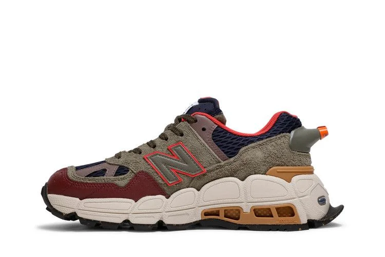 Кроссовки Salehe Bembury x New Balance 574 YURT 'Team Forest Green'