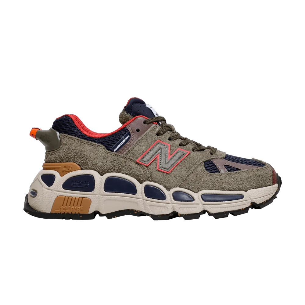 Кроссовки Salehe Bembury x New Balance 574 YURT 'Team Forest Green'