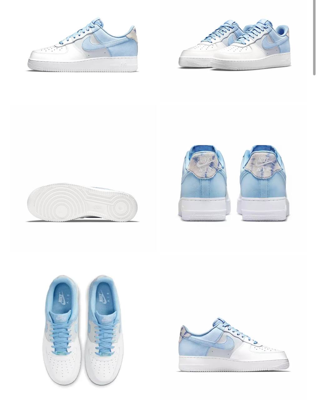 Кроссовки Nike Air Force 1 ’07 LV8 Psychic Blue
