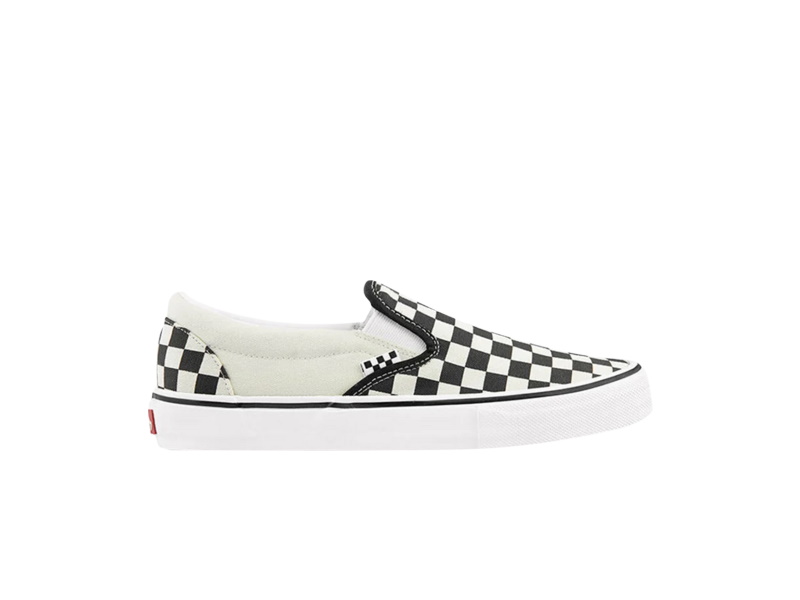 Vans Skate Slip On Checkerboard Black White