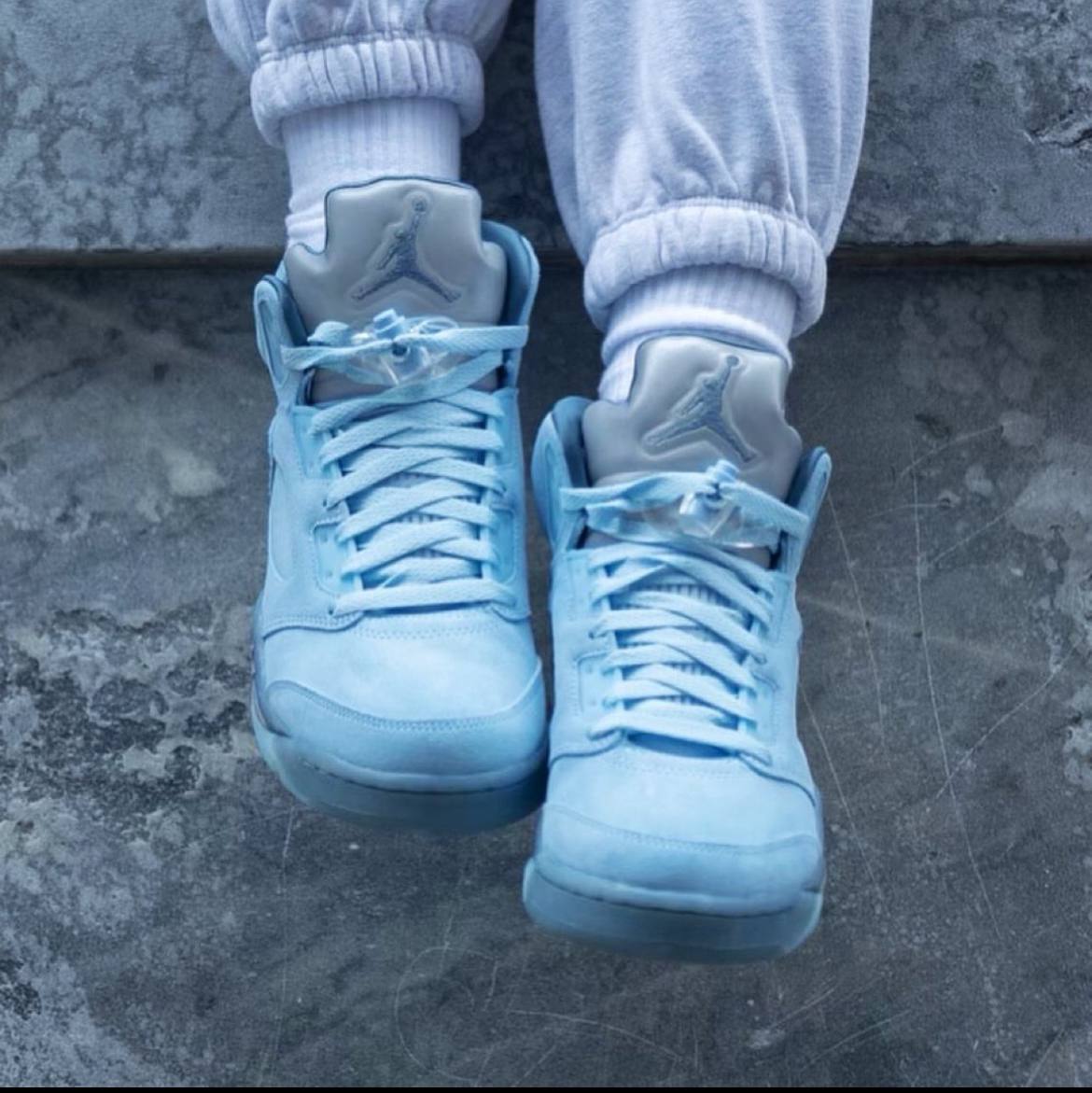 Wmns Air Jordan 5 Retro Blue Bird DD9336 400