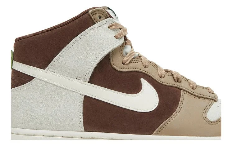 Кроссовки Nike Dunk High 'Light Chocolate'