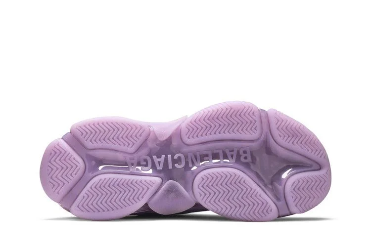 Кроссовки Balenciaga Wmns Triple S Sneaker 'Clear Sole - Light Lilac'