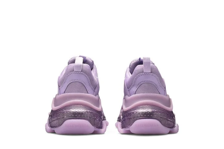 Кроссовки Balenciaga Wmns Triple S Sneaker 'Clear Sole - Light Lilac'