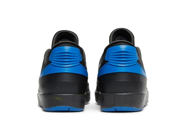 Кроссовки Off-White x Air Jordan 2 Retro Low SP 'Black Varsity Royal'