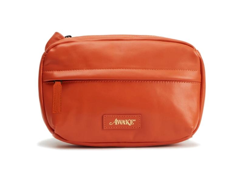 Awake Leather Sidebag Orange