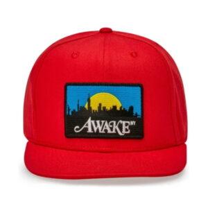 Awake Skyline Hat Red