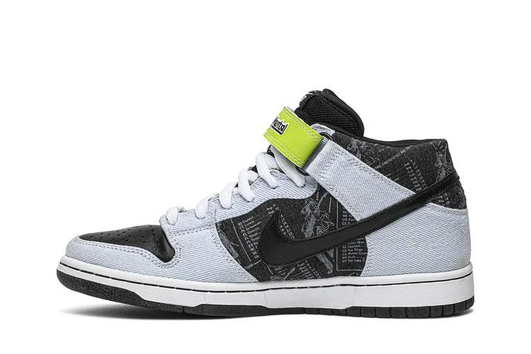 Кроссовки Nike Dunk Mid Premium SB 'Heavy Mental'