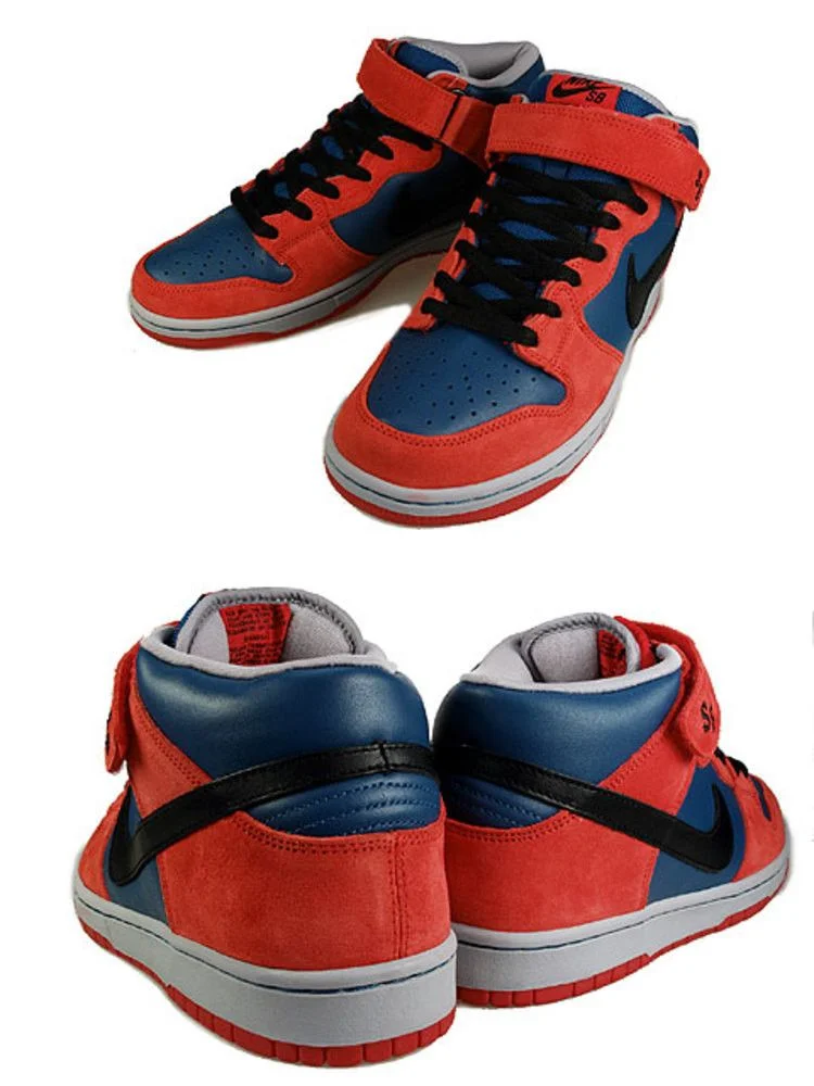 Кроссовки Nike Dunk Mid Pro SB 'Spider Man'