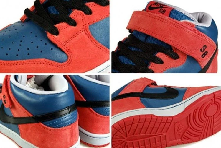 Кроссовки Nike Dunk Mid Pro SB 'Spider Man'