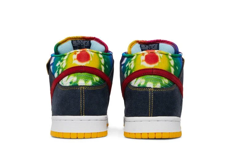 Кроссовки Nike Dunk Mid Pro SB 'Tie Dye'