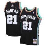 Mens Mitchell Ness Tim Duncan Black San Antonio Spurs Special Edition 2020 Hardwood Classics Swingman Jersey