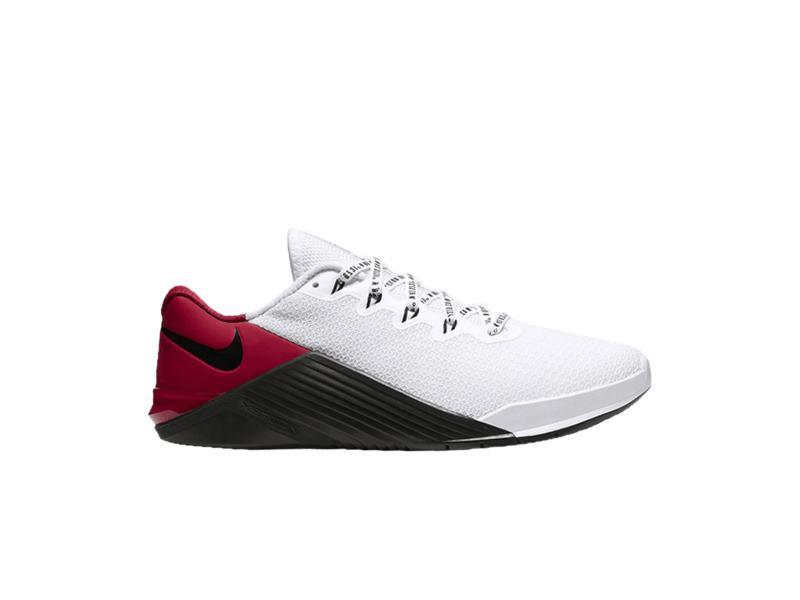 Nike Metcon 5 White Black Red Sample