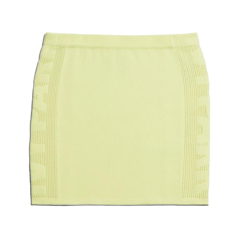 adidas Ivy Park Knit Skirt Plus Size Yellow Tint
