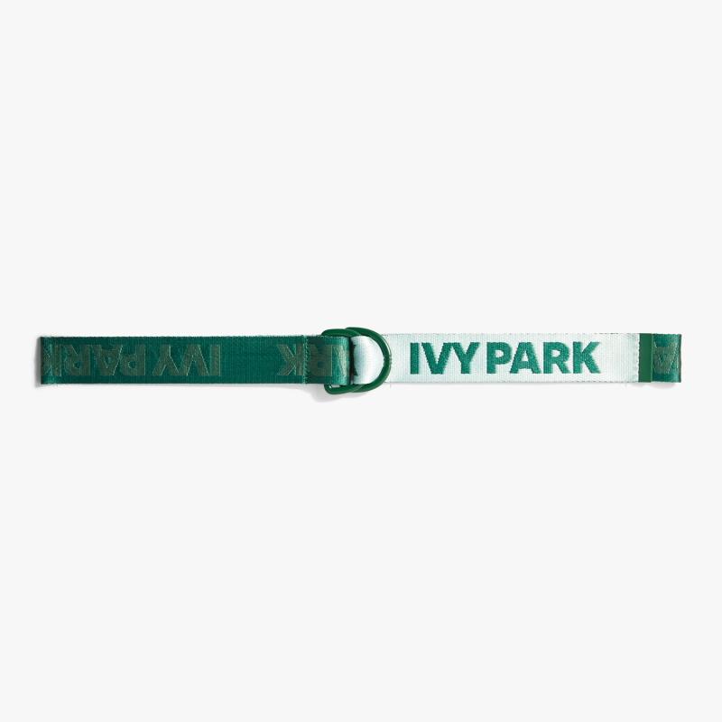 adidas Ivy Park Logo Belt Dark GreenGreen Tint