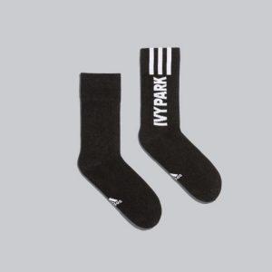 adidas Ivy Park Logo Socks 3 Pair WhiteBlackBlack 1
