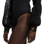 adidas Ivy Park Mesh Sleeve Bodysuit BlackMesa 7