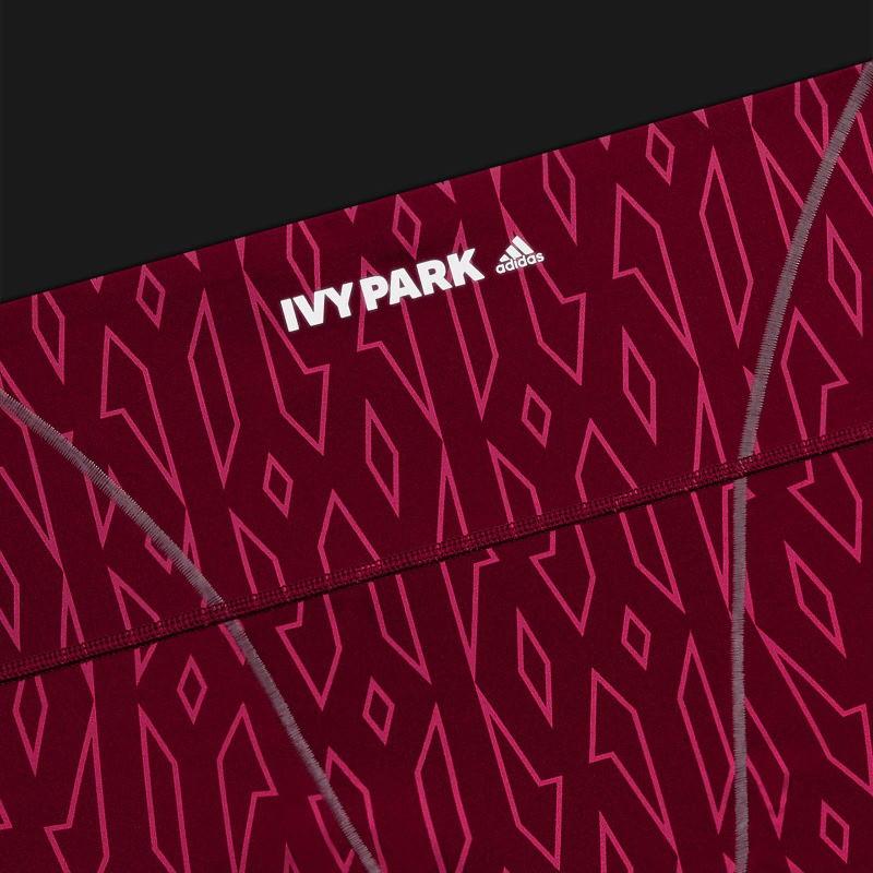 adidas Ivy Park Monogram Short Tights Bold Pink 3