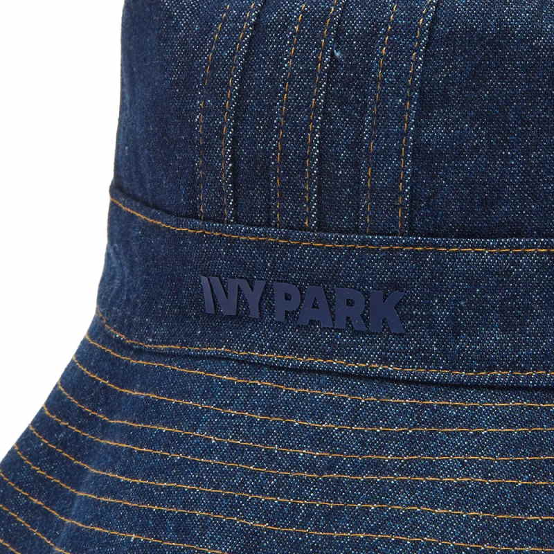 adidas Ivy Park Reversible Monogram Bucket Hat Dark Blue 5