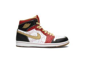 Черный, Золотая пыль-спортивный красный-белый