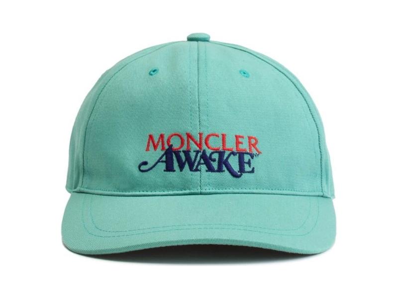 Awake x Moncler Logo Lock Hat Green