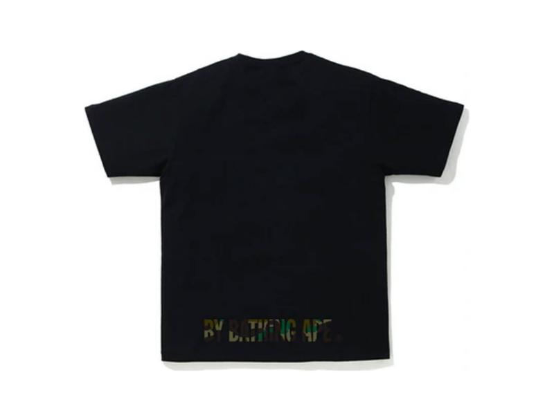 Футболка BAPE 1st Camo Ape Face Tee Black/Green